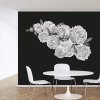 Samolepka na stenu PEONIES kvety !!! XXXL_4