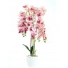 Umelá orchidea, orchidea, kvetina, ružová 70 cm_1