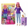LALKA BARBIE DAISY Z KOTKIEM W PODROZY FWV26