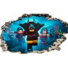 Nálepka na stenu LEGO MOVIE otvor BATMAN HIT 2_0