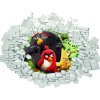 NÁLEPKY NA STENU Diera v stene ANGRY BIRDS 2_4