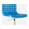 IKEA otočná stolička SKALBERG / SPORREN modrá_3