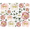PEONIES kvety PEONIES WALL DECALS 160 MEGA_4