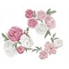 Samolepka na stenu PEONIES kvety !!! B. veľká súprava_5