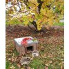 Drevenica pre vášho JEŽEK Úkryt Box na hniezdenie_7