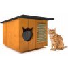 Škrabadlo pre mačku -  Drapak + Budka Budka Budína Chata Chata_0