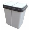 KÔŠ NA ODDELENIE ODPADKY DUO-BIN 2X25L DOMOV B_0