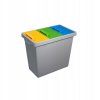 Nádoba Koša na odpad SEGREGÁCIA triple 40 l_0