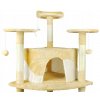 Škrabadlo pre mačku -  Strom pre mačky pre mačky Tree Lair House 200cm béžový_6