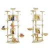 Škrabadlo pre mačku -  Strom pre mačky pre mačky Tree Lair House 200cm béžový_0