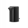 NEWICON BRABANTIA pedál Bin 3L Matt Black_1