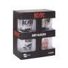 Sklenené poháre na vodku AC / DC s potlačou 60 ml_2