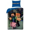 Posteľná BIELIZEŇ 160x200 MINECRAFT LEGO STEVE ALEX PRASA DIEŤA_0