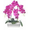 Umelé silikónové orchidea_15