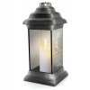 Večné svetlo, kahanec - Znicz Flower Lantern Black Glass Chapel_2