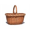 Prútený kôš na nákupy huby, VEĽKÝ košík, OVOCIE_2