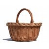Prútený kôš na nákupy huby, VEĽKÝ košík, OVOCIE_0