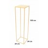 Kvetinový stojan na kvety loft 100cm zlatý s 363_0
