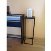 Stojan na rastliny v stojane Metal Loft, čierny 70 cm_4
