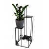 Stojan na kvety Kwietnik metalowy stojak 110cm czarny LOFT 1538_1
