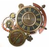 STEAMPUNK ASTROLABIUM WALL CLOCK ** ZA DARČEK_1