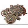 STEAMPUNK ASTROLABIUM WALL CLOCK ** ZA DARČEK_5