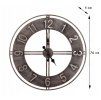 Kovové nástenné hodiny Segnale Retro Loft, 76 cm