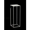 Stojan na kvety Kwietnik metalowy stojak 70cm biały LOFT 1363/7_0