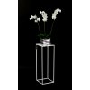 Stojan na kvety Kwietnik Metalowy Stojak 70cm biały LOFT_1