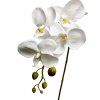 ORCHIDEA, UMELÉ KVETY, UMELÉ biele 120 cm XXL_3
