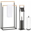 STOJAN NA UTERÁKY RACK BAMBUSU DOUBLE BLACK_4