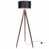 Drevená stojacia lampa Light Home, 1 × E27