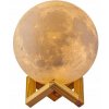 Nočné SVETLO LED MESIAC LAMPA 3D LESKLÉ MESIAC_0