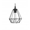 Prívesok lampy, stropné lampy drôt retro loft Diamond_1