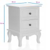 BEDSIDE TABLE BEDSIDE TABLE WHITE RETRO_3