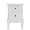 BEDSIDE TABLE BEDSIDE TABLE WHITE RETRO_1