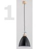 VISÍ LAMPA RETRO LOFT DOSKA ČIERNA BIELA_2