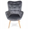 ARMCHAIR USZAK v škandinávskom štýle RETRO OBÝVACIA IZBA F906DG_2
