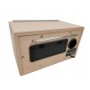 Batérie pre rádio Retro Aux MP3 AM a sieťové drevo_10
