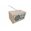 Batérie pre rádio Retro Aux MP3 AM a sieťové drevo_6