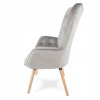 ARMCHAIR USZAK v škandinávskom štýle RETRO OBÝVACIA IZBA F906G_3