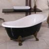 Retro samostatne stojaca vaňa Balexim 158 cm čierna_5