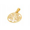 Zlatý prívesok z openwork Strom Života pr.585_1