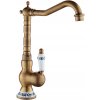 Kuchynský faucet VYSOKO stojaci RETRO OLD GOLD_1