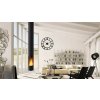 WALL CLOCK VINTAGE LOFT RETRO SILENT 3D 60CM W52_2
