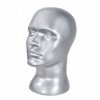 1 dielna hlava figuríny muža - strieborná_0