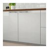 IKEA RINGHULT 40x80 cm Dvere, lesklé svetlošedé_2