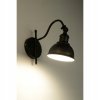Sconce vintage black metal tieni, Solux Mare_1