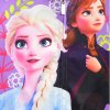 Elsa Frozen - Mikina s mikrovou krajinou Ice Frozen Elza_5