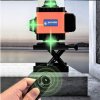 Krížový laser - Laserová úroveň 360 ° 4D 16 LINE TRIBOT Diaľkové ovládanie_11